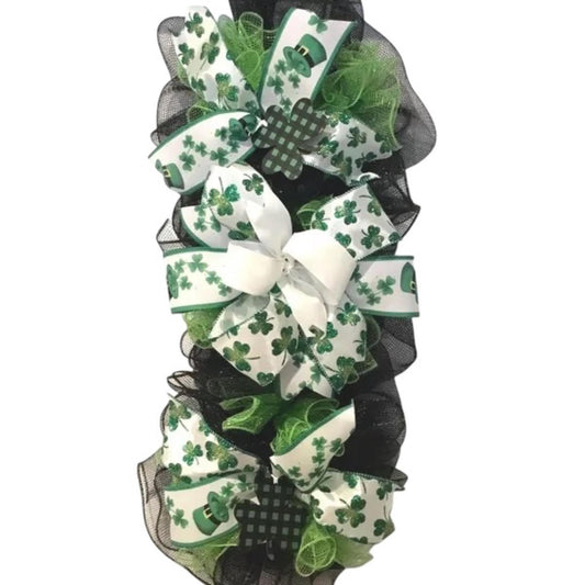 Green Hats and Clovers Swag/Centerpiece