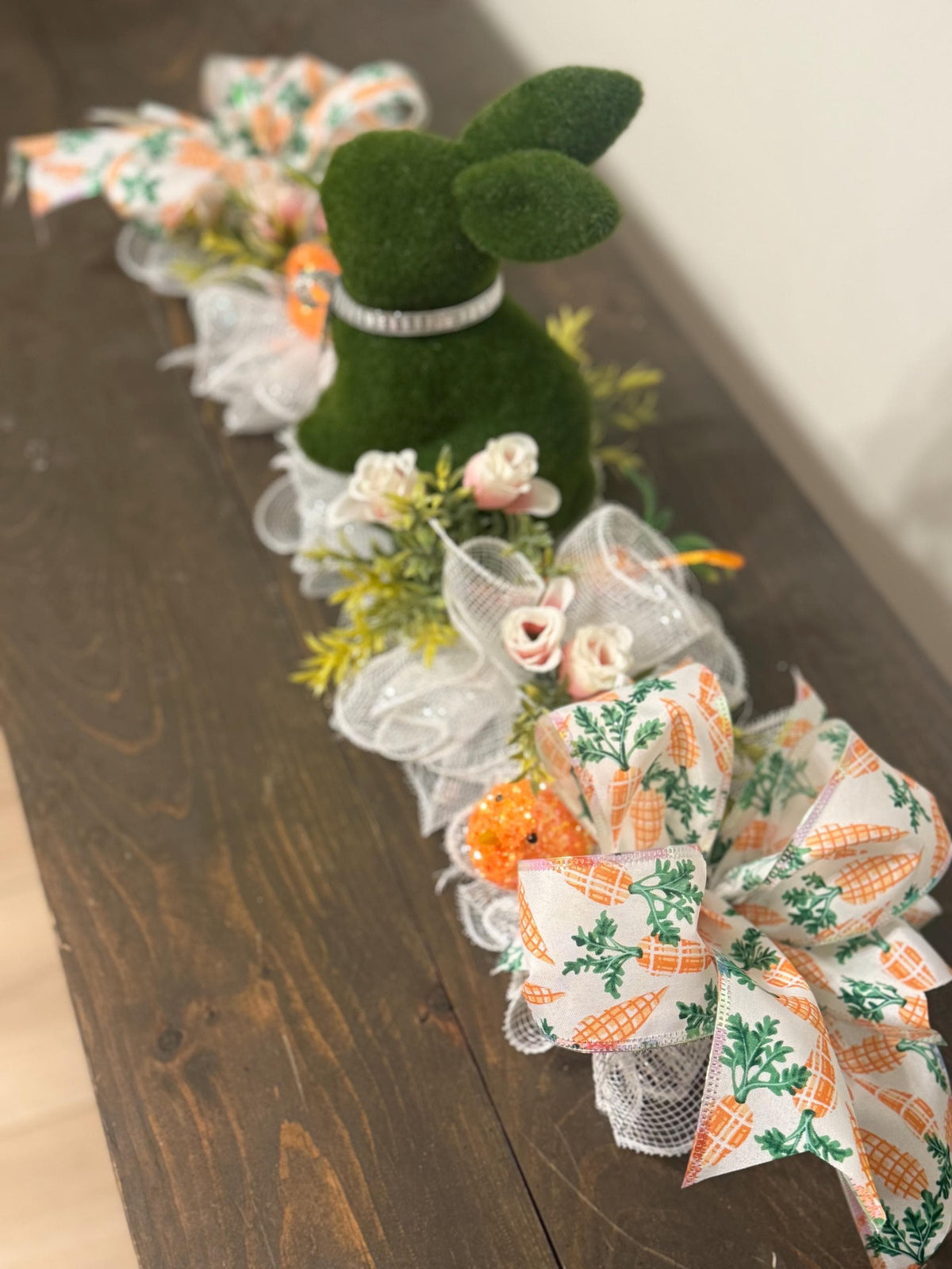 Handmade Easter Floral Arrangement Centerpiece, Spring Table Decor