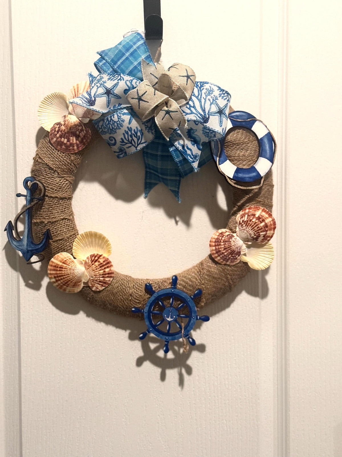Coastal creation wreath 14 “ frame