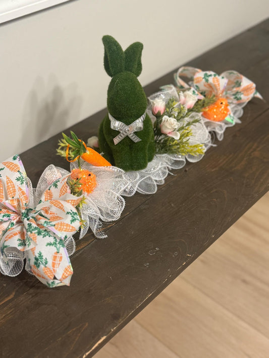 Handmade Easter Floral Arrangement Centerpiece, Spring Table Decor