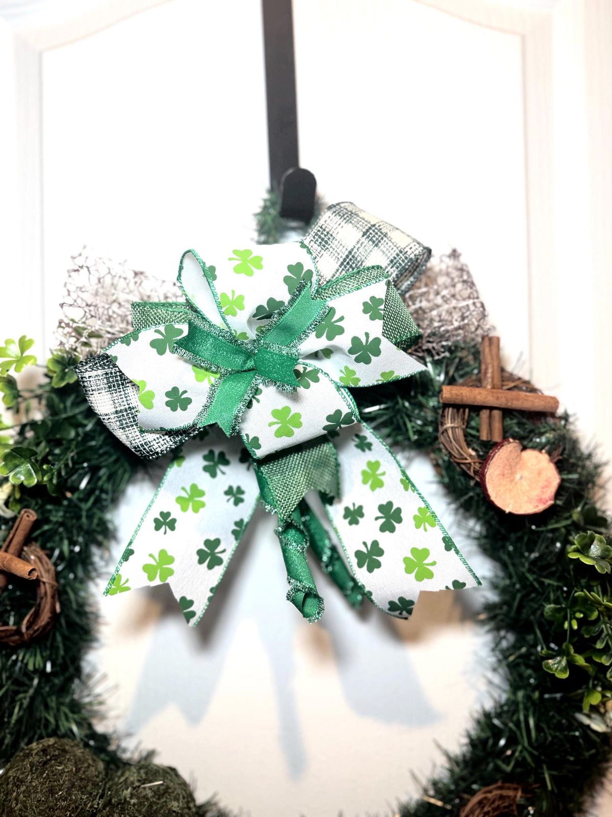 Mother Nature Wreath/ Greenery Front Door Decor/ Natural Woodland Wreath