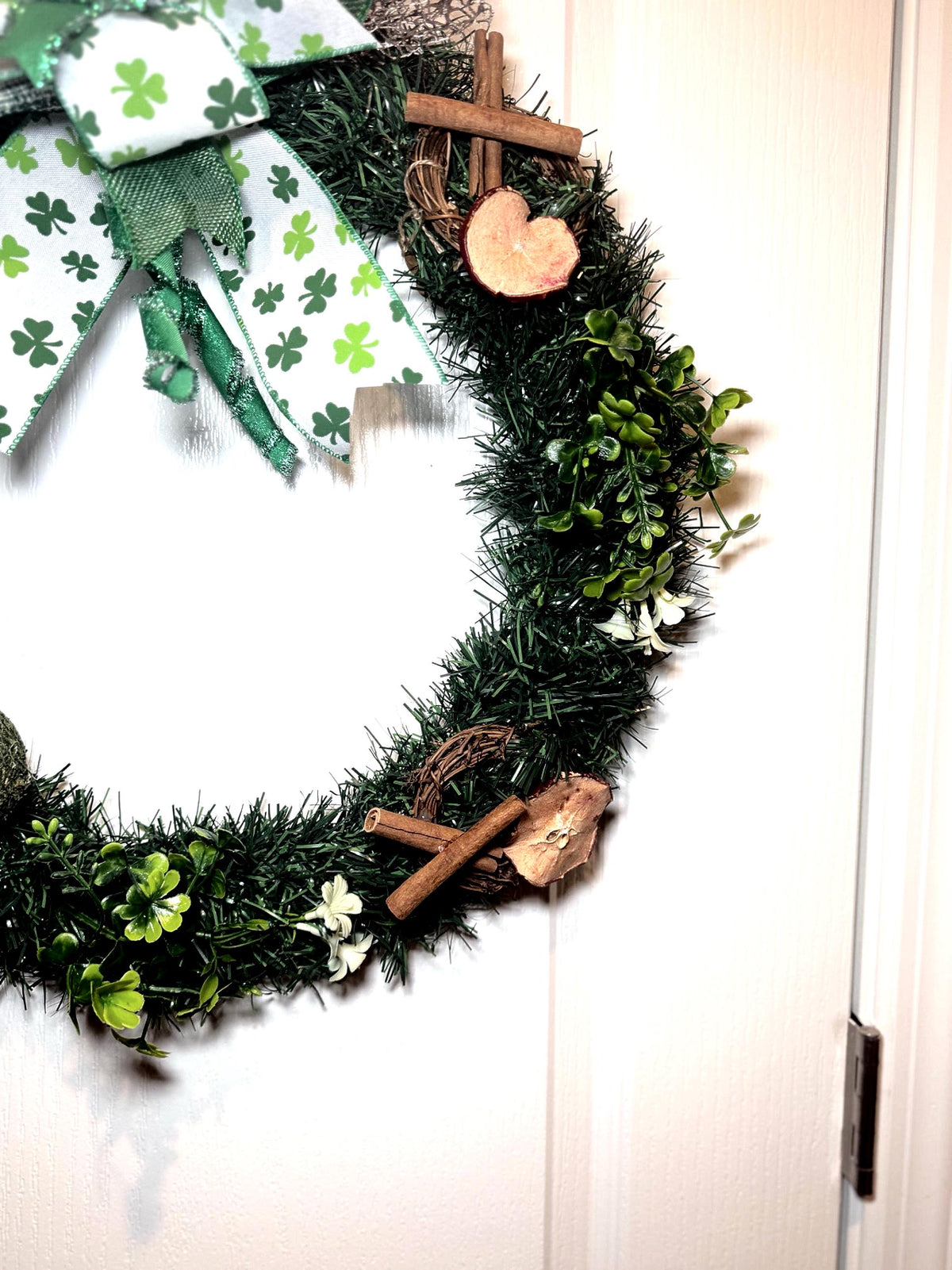 Mother Nature Wreath/ Greenery Front Door Decor/ Natural Woodland Wreath
